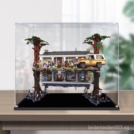 Acrylic display box suitable for Lego 75810American TV Series Stranger Things Figure Storage Box Tra