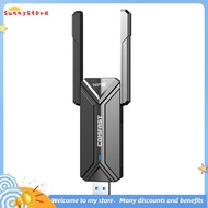 WiFi7 USB Adapter BE6500 WiFi Card USB 3.0 WiFi 7 Network Transceiver Wireless Adapter for PC Laptop