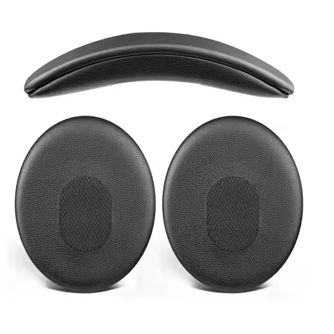 (Do Not Fit OE1) Snap On Headband + Earpads Kit for Bose QuietComfort 3 QC3 Headphone Replacement He
