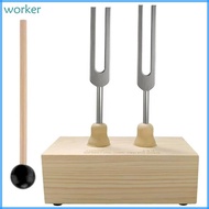 Wor* 432Hz 528Hz Chakras Tuning Forks  Resonance Box Sound Tool Enduring