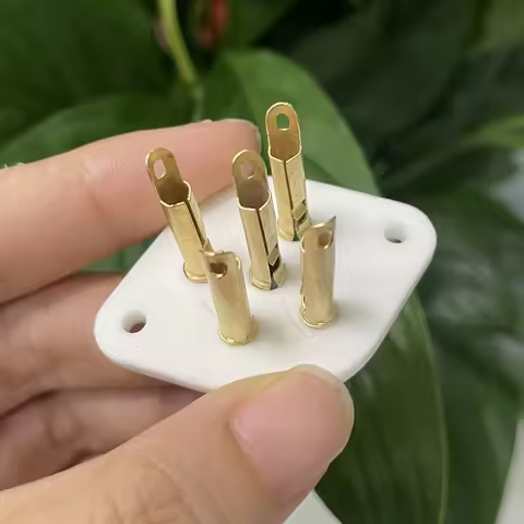 10PCS 5Pins Ceramic Tube Socket TUS-B5 For PX4 PX5 PX25 RGN1064 U19 U18 B4 B5 Vacuum Tube Vintage Hi