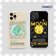 PRINTING LENS PROTECTOR Our Home Planet & The Moon case oppo a3x a15 a1k realme 7 5g c2 a31 2020 a37