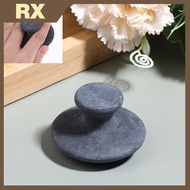 1Pc Smooth Mushroom Shape Face Massage Stone Lava Basalt Hot Stone For Spa Massage Body Facial Massa