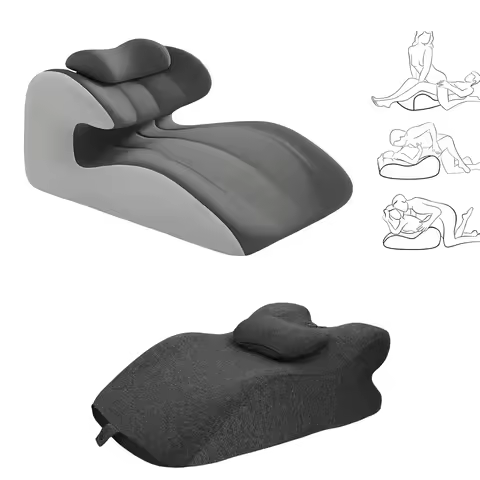 Ergonomic Memory Foam Wedge Pillow,27° Angled Support for Neck& Waist,Multi-Position Support Pillow 
