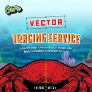 DESIGN/VECTOR TRACING SERVICE | CONVERT LOW RESOLUTION IMAGE INTO HIGH RESOLUTION VECTOR FILE