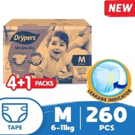 Drypers WeeWee Dry Tape Per Carton- M260