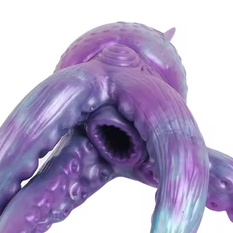 GEEBA Lifelike Alien Octopus Pocket Pussy Stroker Mens Masturbation Cup Fantasy Tentacle Anal Plug S