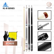 KONLLEN KL-B STICK BILLIARD MAPLE INFUSED CARBON CUE KL-B1 KL-B3 KL-B4