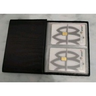 2-Tier Precious Metal Album Antam Wallet/ Storage Place UBS King Halim Minigold Biggold EOA GOLD Min