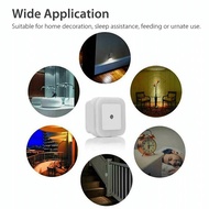 CAHAYA Mini LED SLEEP LAMP LIGHT SENSOR ELECTRIC Plug SLEEP LAMP WALL MINI SLEEP LAMP SQUARE BOX