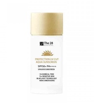 The 28 ครีมกันแดด Nature & Pure Protection UV Cut Aqua SunScreen SPF50+ / PA+++ (40ml) โลชั่นกันแดดเ
