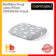 BonBijou Snug Latex Pillow (30X25CM)-Cloud