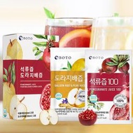 韓國 BOTO 果汁組 紅石榴汁+桔梗水梨汁 濃縮 果汁 濃縮石榴汁