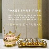 Cute Stainless Steel Teapot Package / Arabic Hajj Teapot Stainless Steel Jug Jug Air Panas Jug Tahan