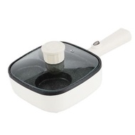 雜乜鋪 - 麥飯石材家用早餐機，兩孔煎蛋漢堡鍋，插電即享烹飪樂趣，平底不粘易清洗，煎蛋漢堡輕鬆做，三合一設計，早餐新選擇！
