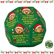 Christmas Santa Swap Gift Exchange Dice, 2025 New Christmas Party Gift Exchange Dice Games, Hilariou
