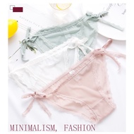 Sexy Lace Panties Low Waist Side Transparent G-string Underwear C0750