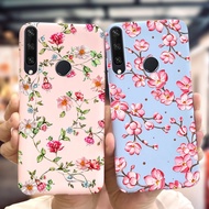 Huawei Y6P Y7P Y5P 2020 Soft Case Silicone Casing TPU Colorful Flower Phone Cases Huawei Y7P ART-L28