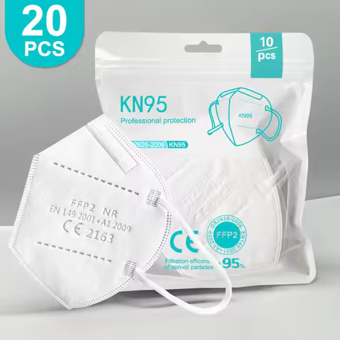 FFP2 Masks CE Approved KN95 mascarillas fpp2 5-layer Security Protection Mask Adult Face masque Colo