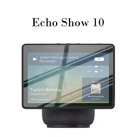 2.5D Tempered Glass for Amazon Echo Show 10 Screen Protector For Amazon Echo Show 8" Show 5 5.5" Cov