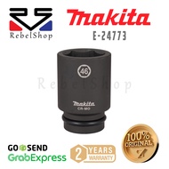 Makita Accessories Impact Deep Socket 1" Long Impact Socket Wrench SQ DRIVE 46MM - Accessories E-247