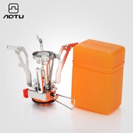 Bump Outdoor Mini Stove Portable Foldable Outdoor Stove Stove Gas Stove with Electronic Lighting