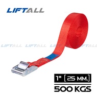 สายรัดของ Lift All รัดน้ำหนัก 500 กก. หัวล็อคอัตโนมัติ ไม่มีตะขอ (G สายรัดโพลีเอสเตอร์)