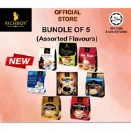( Bundle of 5 ) RICHBOY INSTANT COFFEE & TEH TARIK