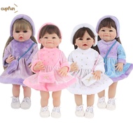 CUPFUN Doll Pleuche Dress Set, 22inch/55cm Doll Accessories Doll Clothes, Creative Cosplay Gift Hair
