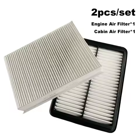 2pcs Filter Set For CHERY TIGGO 7 Pro Max 8 5X 4 Pro DR 5.0 F35 6.0 7.0 EXEED LX Engine Cabin AC Air