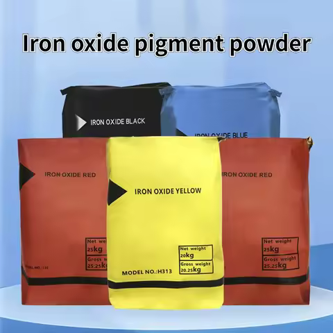 500g/1000g Iron Oxide Color Pigment Powder Cement Toner Rubber/playground/track/floor/ceramic Paint 