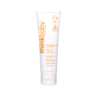 THINK Thinkbaby Safe Sunscreen SPF 50 (3oz) 89ml  安全防曬乳 氧化鋅抗曬霜 SPF 50 (3盎司)  美國製造