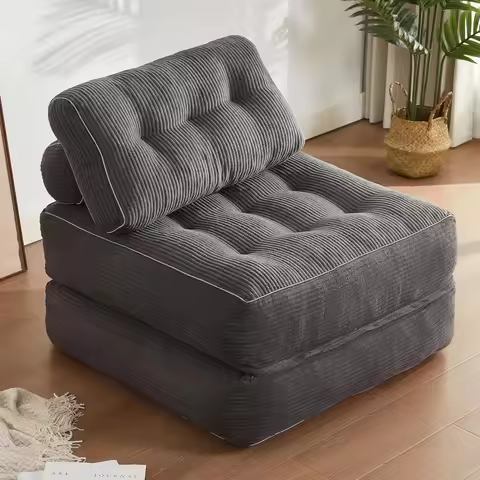 Folding Chair Bed, Futon Sofa Bed, Floor Couch for Adults Chair Bed for Living Room, Lounge Sofa, Co