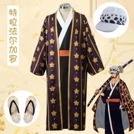 One Piece Wano Country Trafalgarlo cosplay Costume Kimono Anime Performance Costume Performance Cost