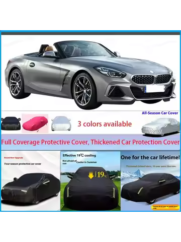 Rainproof Frostproof Dustproof Waterproof Universal Full Car Cover Protective Equipment For BMW Z4 (