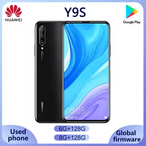HUAWEI Y9S smartphone 4G LTE 6.59'' 2340 x 1080 pixel 4000mAh Global firmware Kirin 710F Original us
