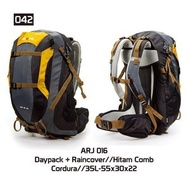 Tas Gunung Wanita Ransel Semi Carrier 35Liter Daypack Harian Rangka
