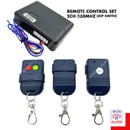 330mhz ( DIP SWITCH ) REMOTE CONTROL RECEIVER ONLY / AUTOGATE SYSTEM RECEIVER 330 MHZ