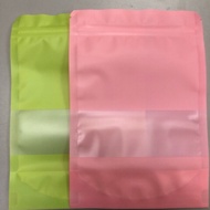 Zipper bag plastic - size 15X22cm / 6”X9inch-50pcs/pkt