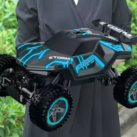 RC Drift Car 2.4G 4WD Remote Control Climbing Cars Spray light Outdoor Cars Toys