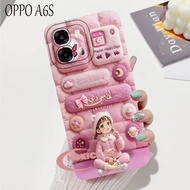 [188] Cassing for OPPO A6s - A6x - A6T - A6 - A6T Pro Latest Cute Prokamera Mobile Phone Protector