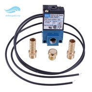 [shihanga83.my] Electronic Boost Control Solenoid Valve DC12V 35A-ACA-DDBA-1BA 3 Port with 6MM Tube 