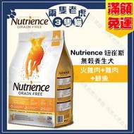 Nutrience紐崔斯-無穀養生犬糧-火雞肉+雞肉+鯡魚2.5kg/5kg★兩隻老虎三隻貓★