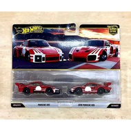 Hot Wheels Premium Twin Pack Porsche 935 & 2018 Porsche 935