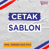 [JASA CETAK SAJA] Sablon Plastik 500pcs OPP Roti Baju Kantong Kresek HD Box Custom Brand Merk Logo