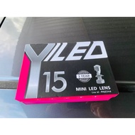 หลอดไฟหน้ารถ Y15 H ล่าสุดของปี คัทออฟ พวงมาลัยขวา RHD ขั้ว H4 รับประกัน 1 ปี สว่างสุดของรุ่น ทุกตัว