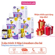 Lineabon d3k2 (Liệu trình 3 Hộp 10ml) Bổ sung vitamin d3 tăng chiều cao cho trẻ SƠ SINH giảm còi xươ