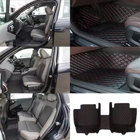 Customized Car Floor Mats for BMW 5 Series E61 Touring F11 G31 F07 Gran Turismo Interior Details Acc