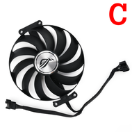 อะไหล่ พัดลมการ์ดจอ ของใหม่ ส่งจากไทย สำหรับ ASUS ROG RTX3060 RTX3060Ti RTX3070 RTX3070Ti RX6700XT R