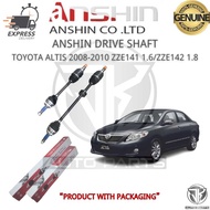 #ANSHIN#JAPAN DRIVE SHAFT TOYOTA ALTIS 2008-2010 ZZE141 1.6,ZZE142 1.8 (U-TO981417HD/U-TO981416HD)